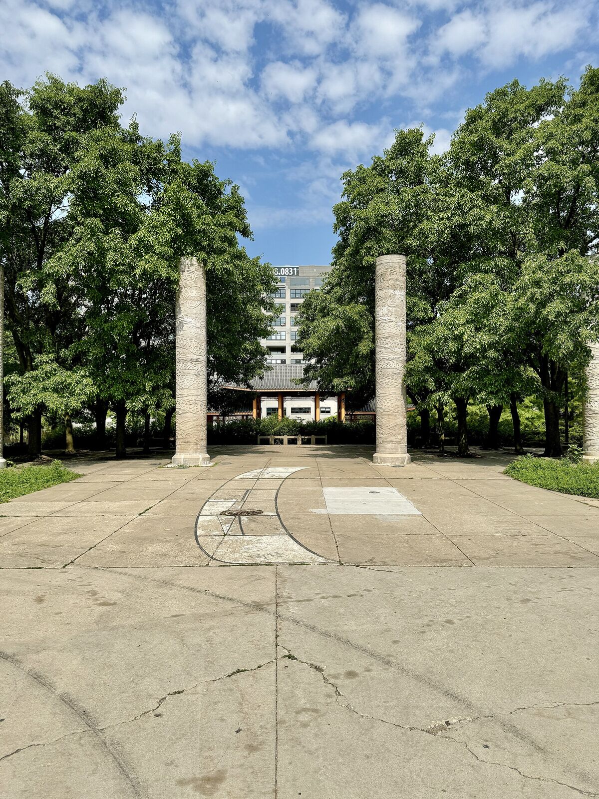 Ping Tom Memorial Park — Arrival