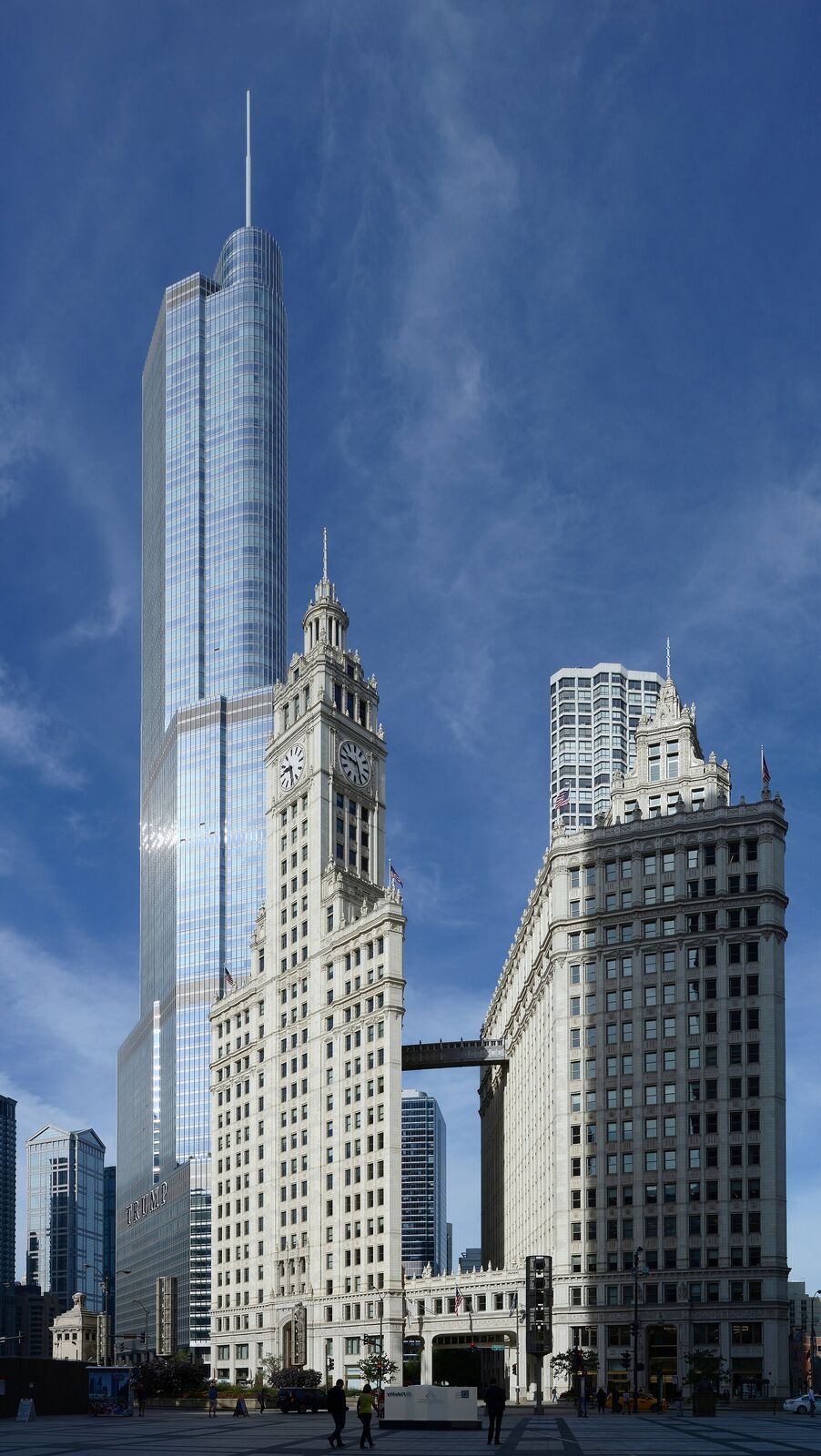 Wrigley Building & DuSable Bridge