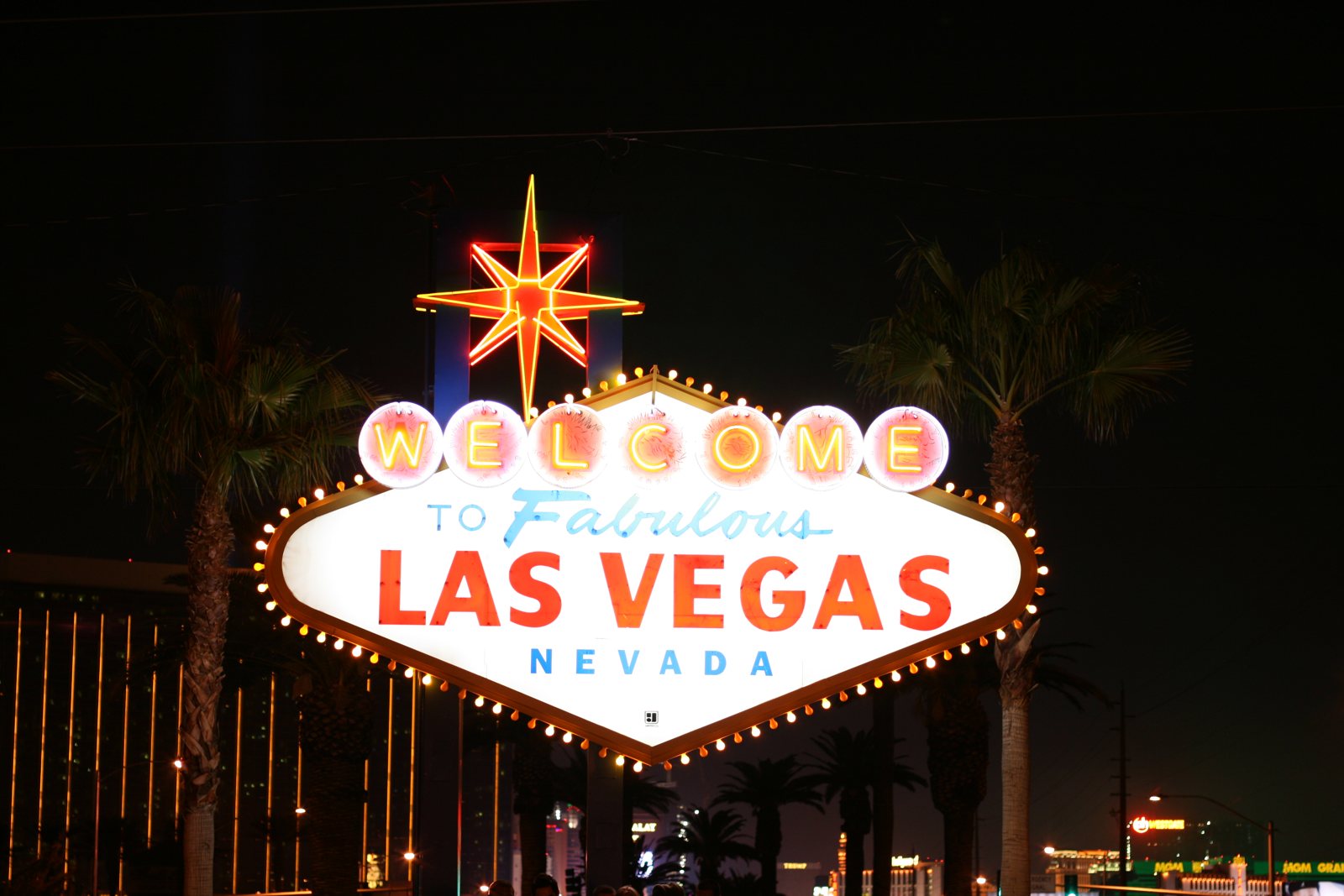 Welcome to Fabulous Las Vegas sign
