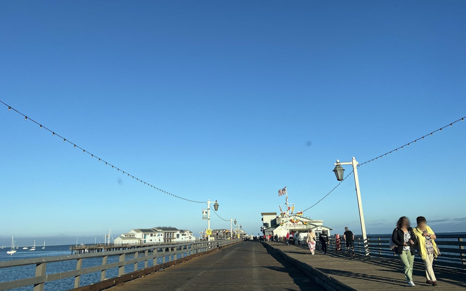 Wharf gate & Dolphin Fountain